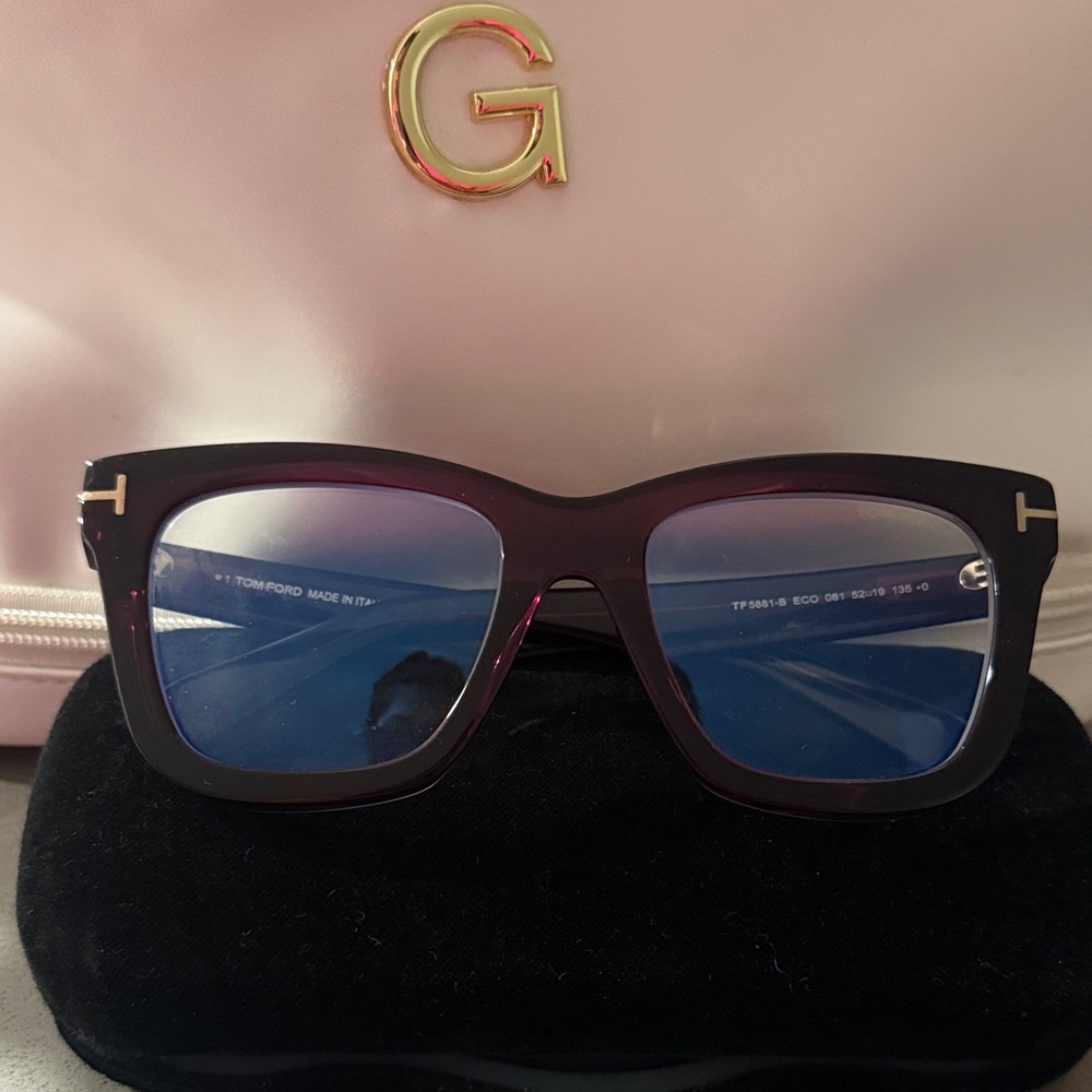 Tom Ford Dark Purple Sunglasses